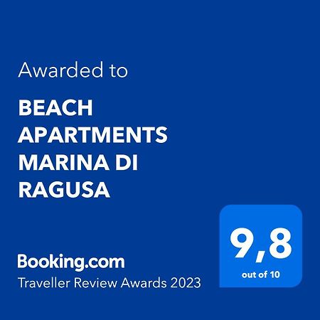 Beach Apartments Marina Di Ragusa Extérieur photo